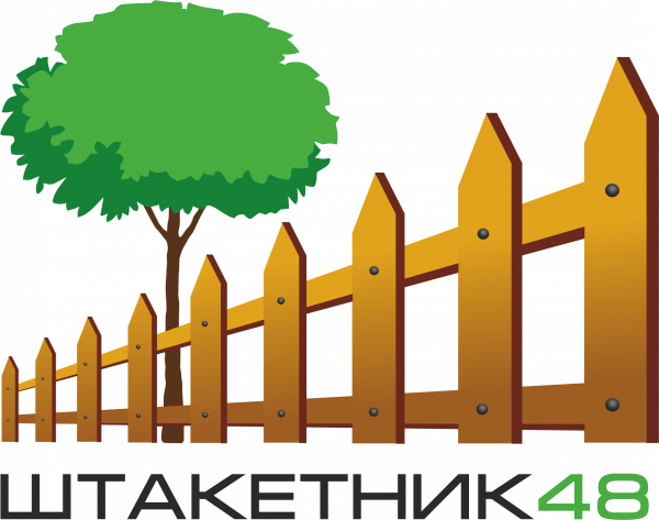 Логотип компании Штакетник48